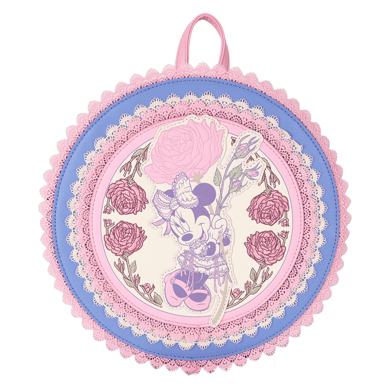 Minnie Mouse Floral and Lace Mini Backpack