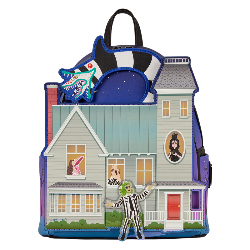 Beetlejuice Deetz House Glow Mini Backpack