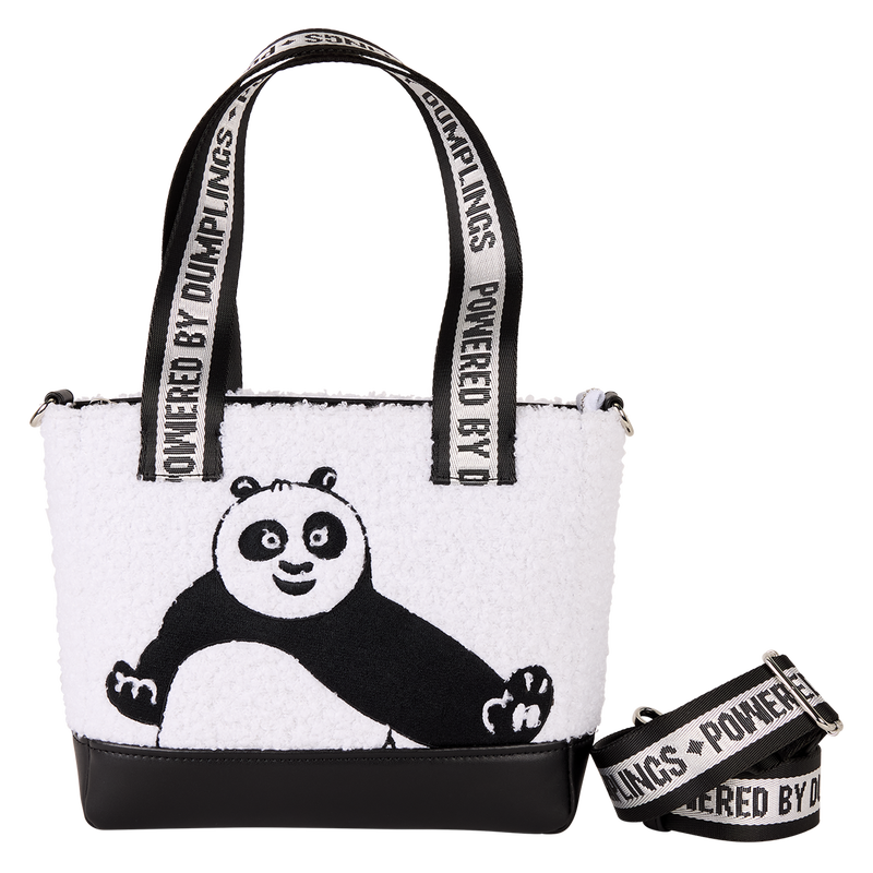 Kung Fu Panda Sherpa Mini Tote Crossbody Bag