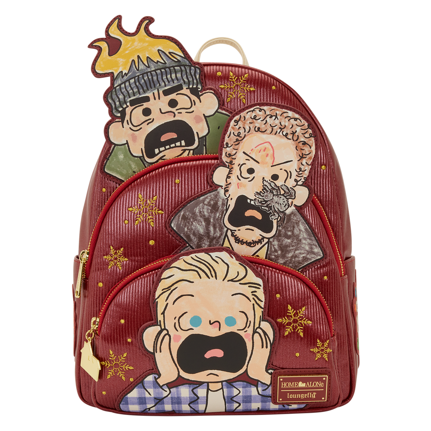 Home Alone Triple Pocket Mini Backpack