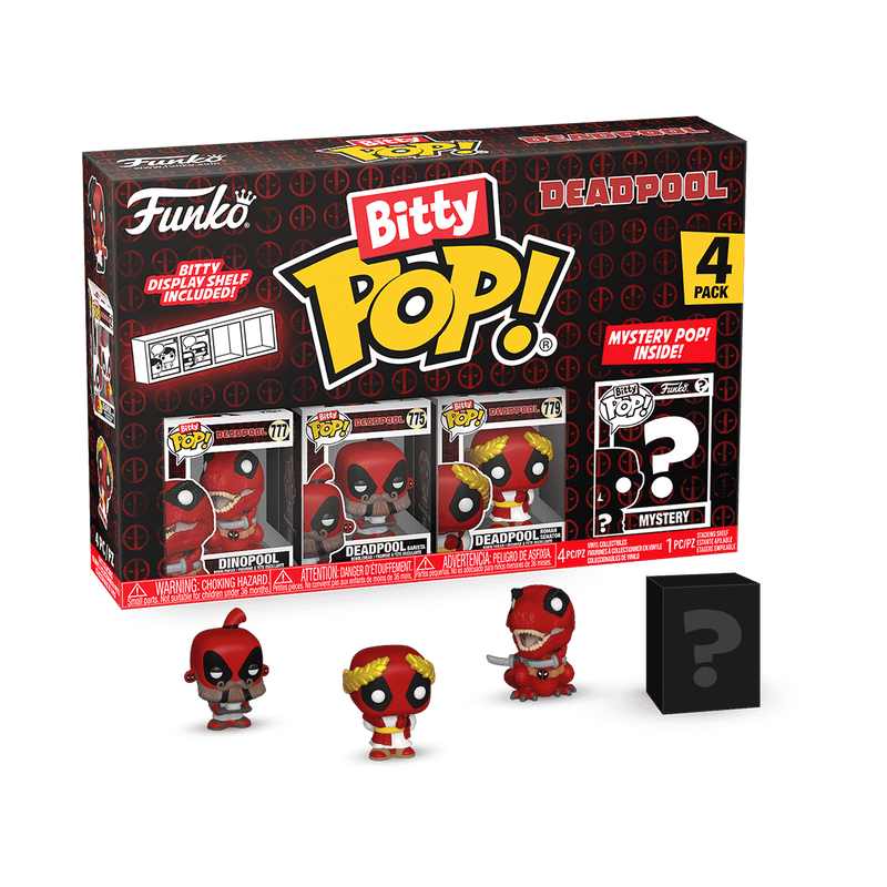 Bitty Pop! Deadpool 4-Pack Series 3
