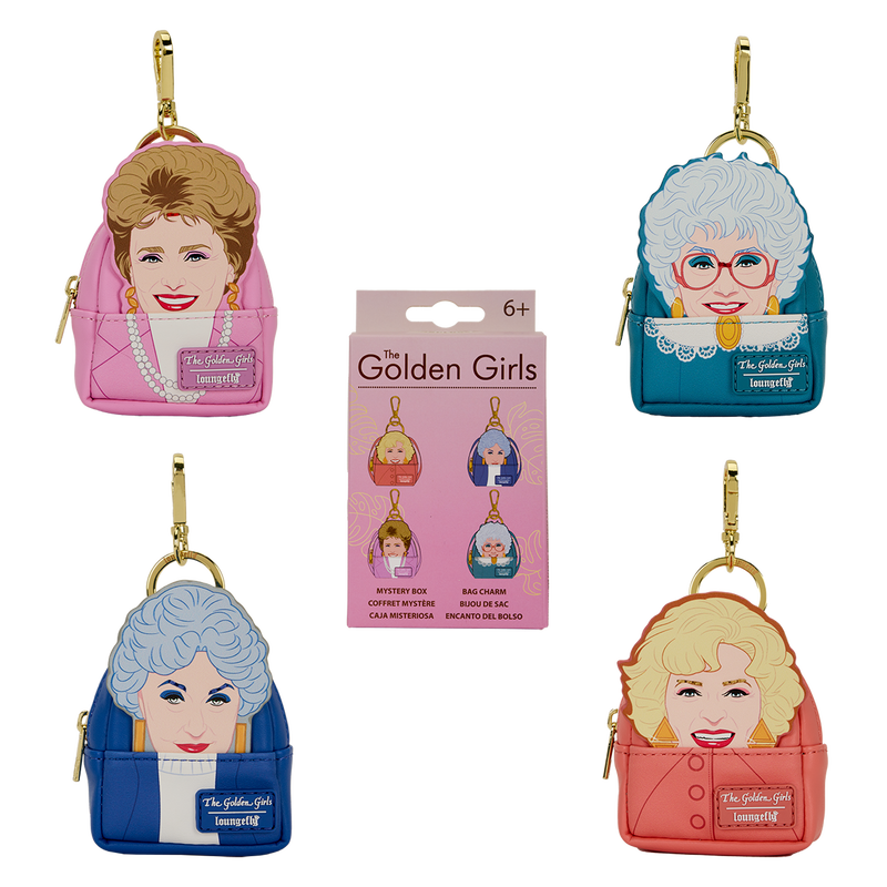 The Golden Girls Cosplay Mystery Mini Backpack Keychain Charm