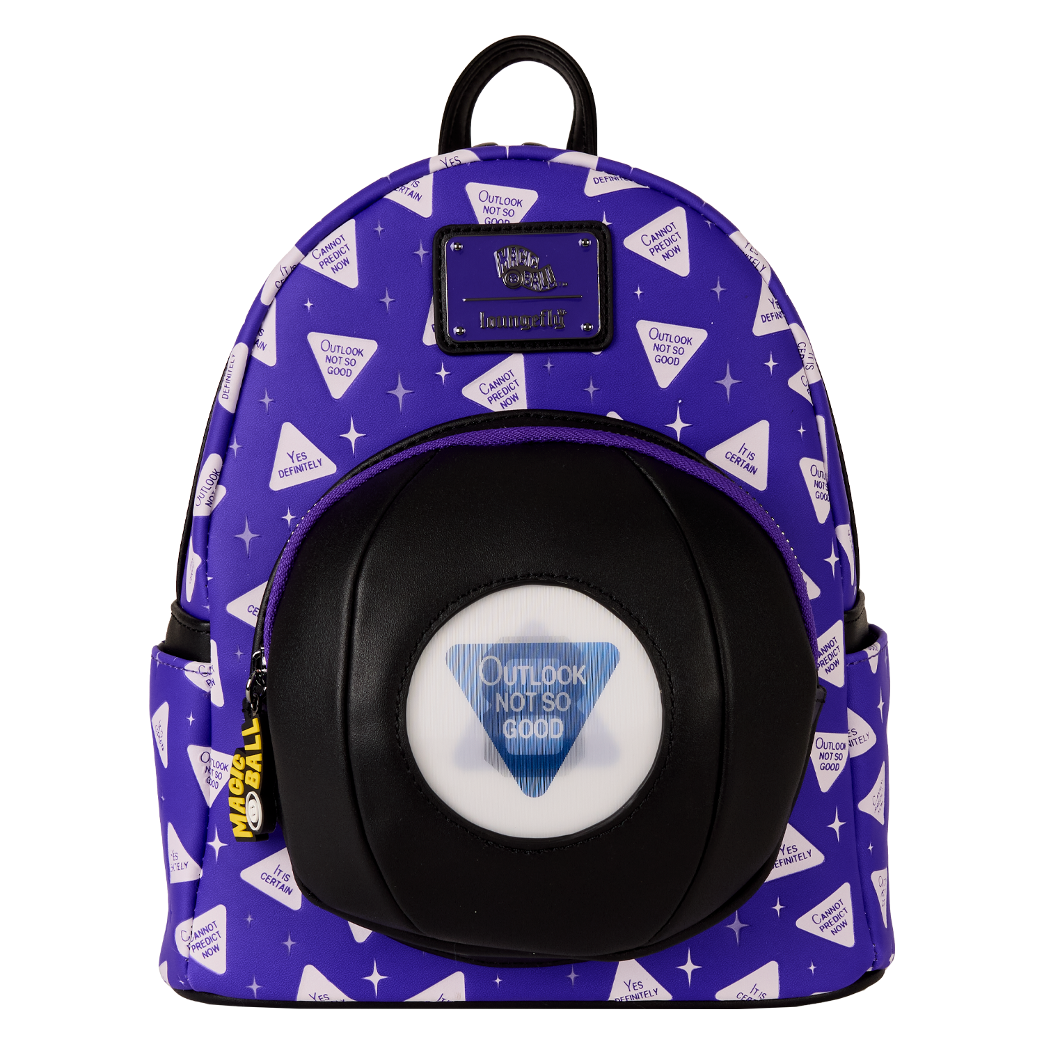 Magic 8 Ball All-Over Print Lenticular Mini Backpack