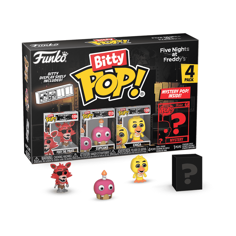 Bitty Pop! Five Nights at Freddy's 4-Pack Series 2