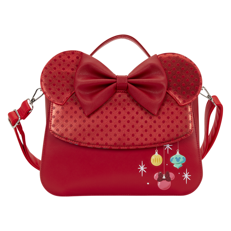 Minnie Mouse Exclusive Holiday Ornaments Crossbody Bag
