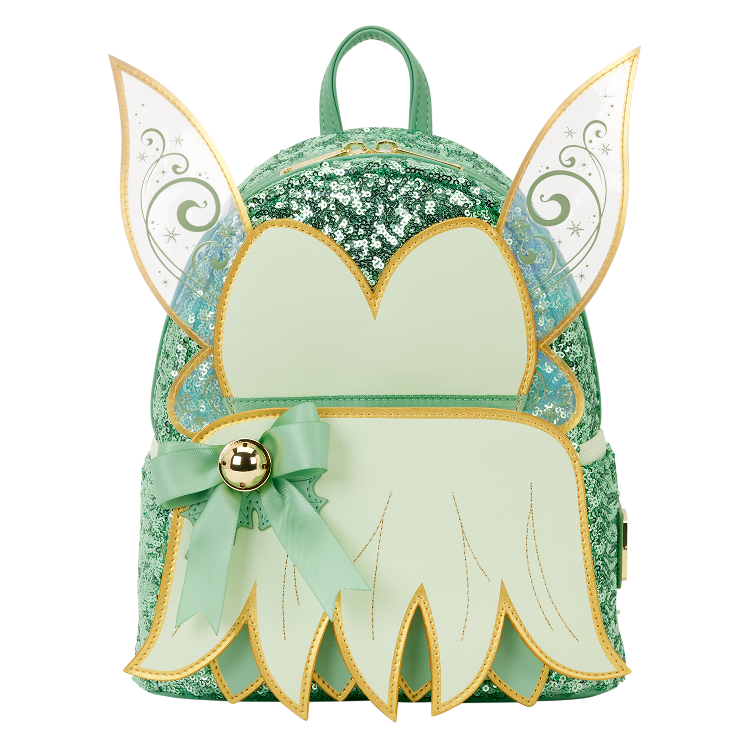 Peter Pan Tinker Bell Holiday Cosplay Sequin Mini Backpack
