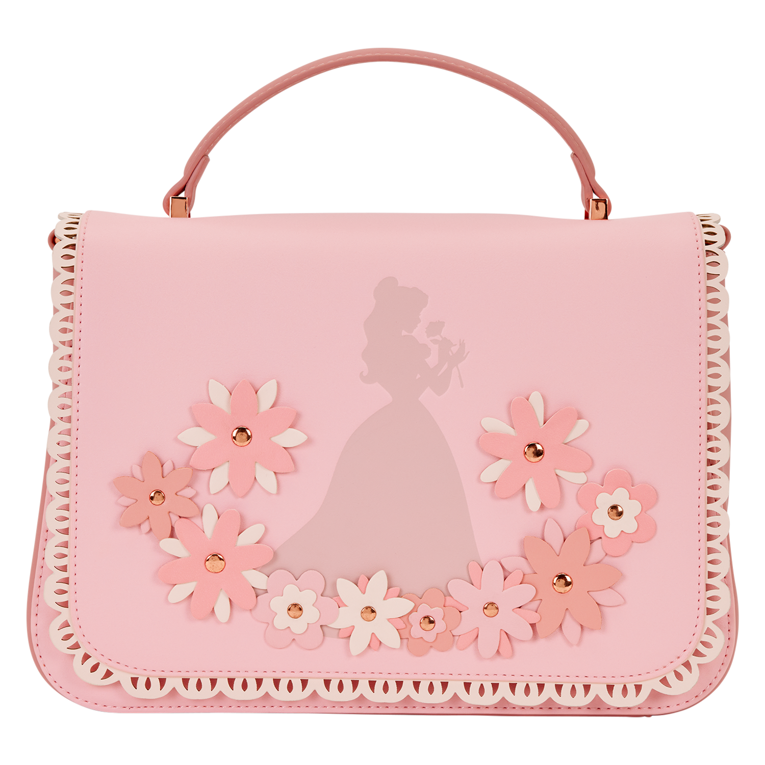 Disney Princess Belle Floral Lace Crossbody Bag
