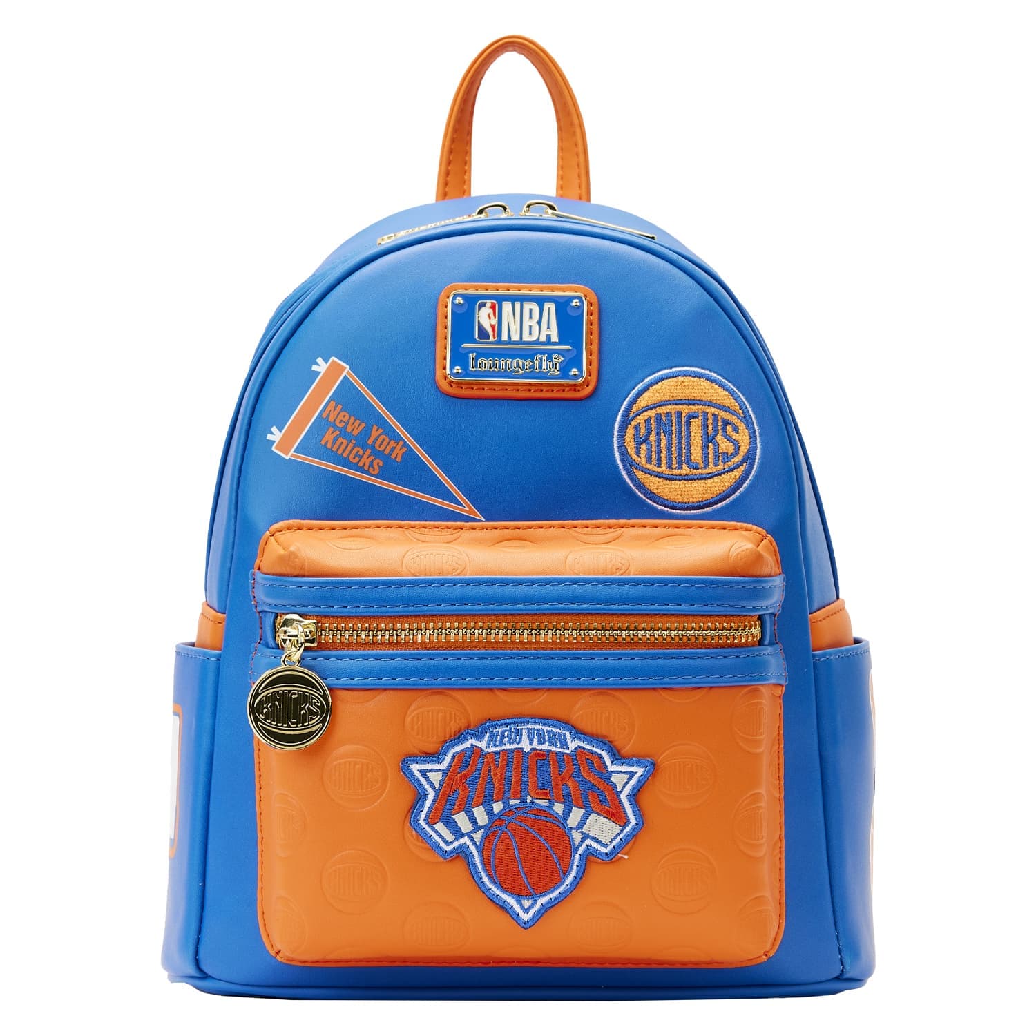 NBA New York Knicks Patch Icons Mini Backpack