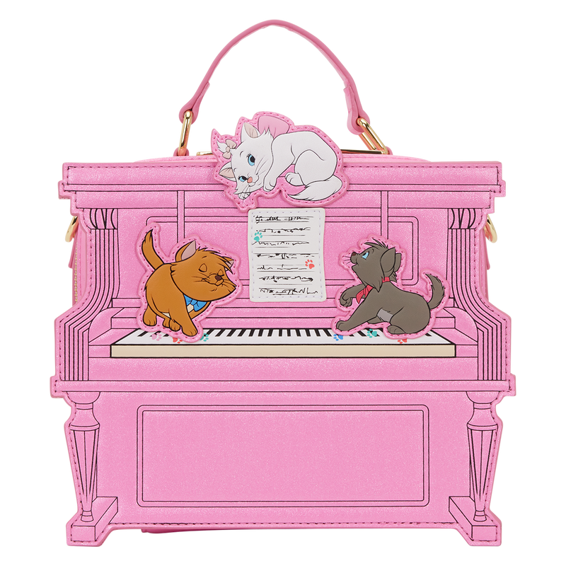 The Aristocats Figural Piano Crossbody Bag
