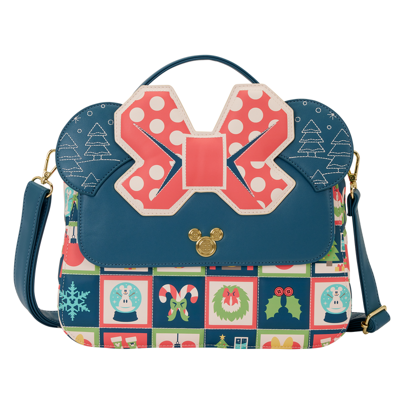 Minnie Mouse Holiday Crossbody Bag