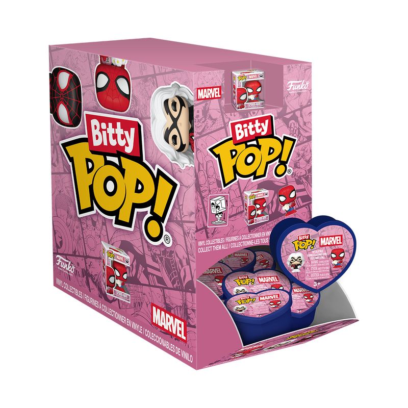 Mystery Bitty Pop! Spider-Man (Valentine's Day)