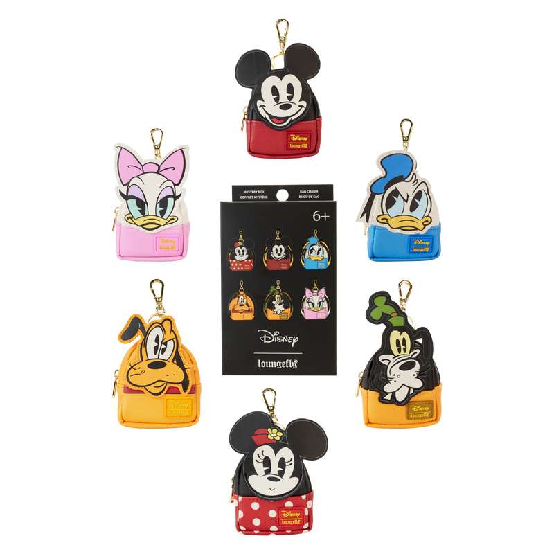 Mickey & Friends Picnic Cosplay Mystery Mini Backpack Keychain Charm