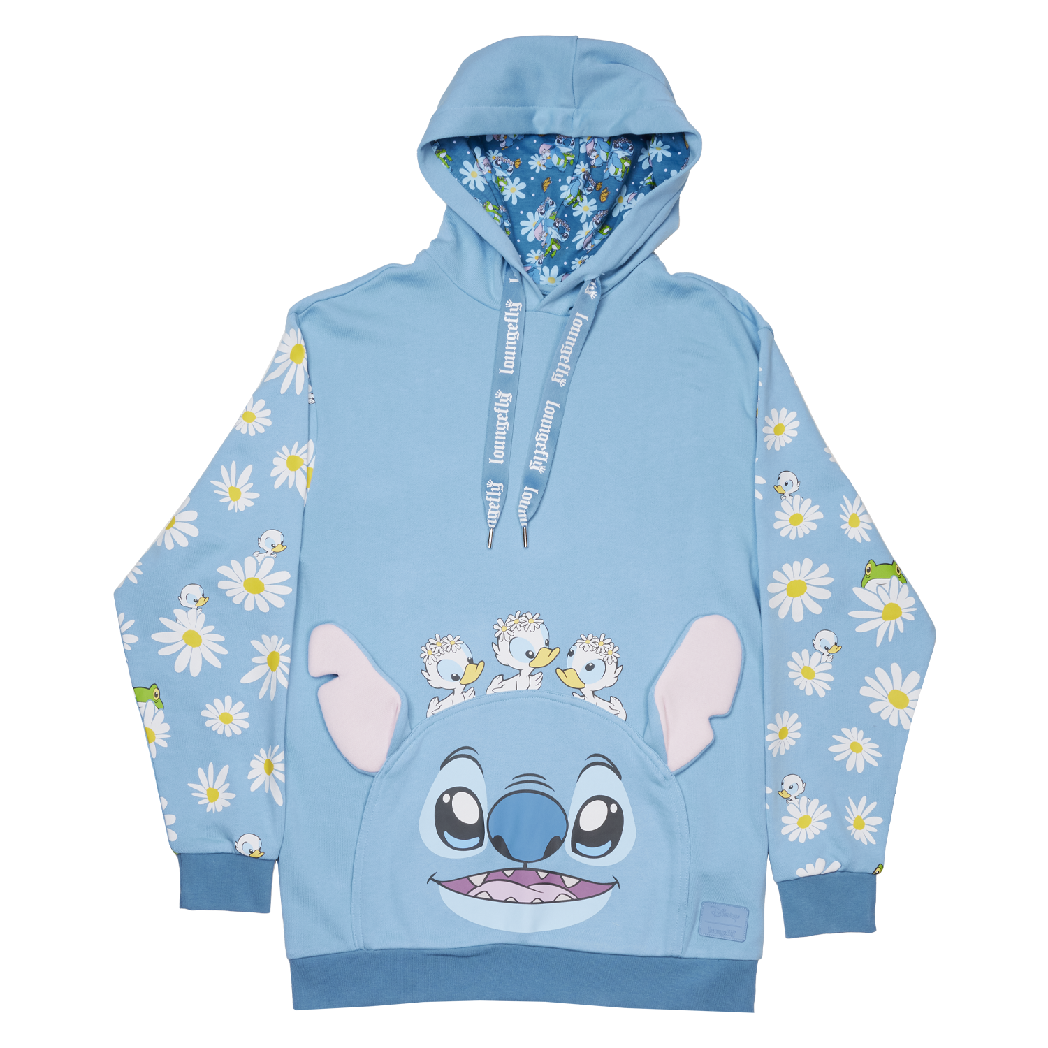 Stitch Springtime Daisy Cosplay Unisex Hoodie