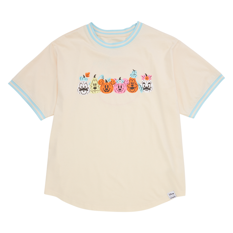 Mickey & Friends Jack-o'-Lantern Glow Sporty Tee