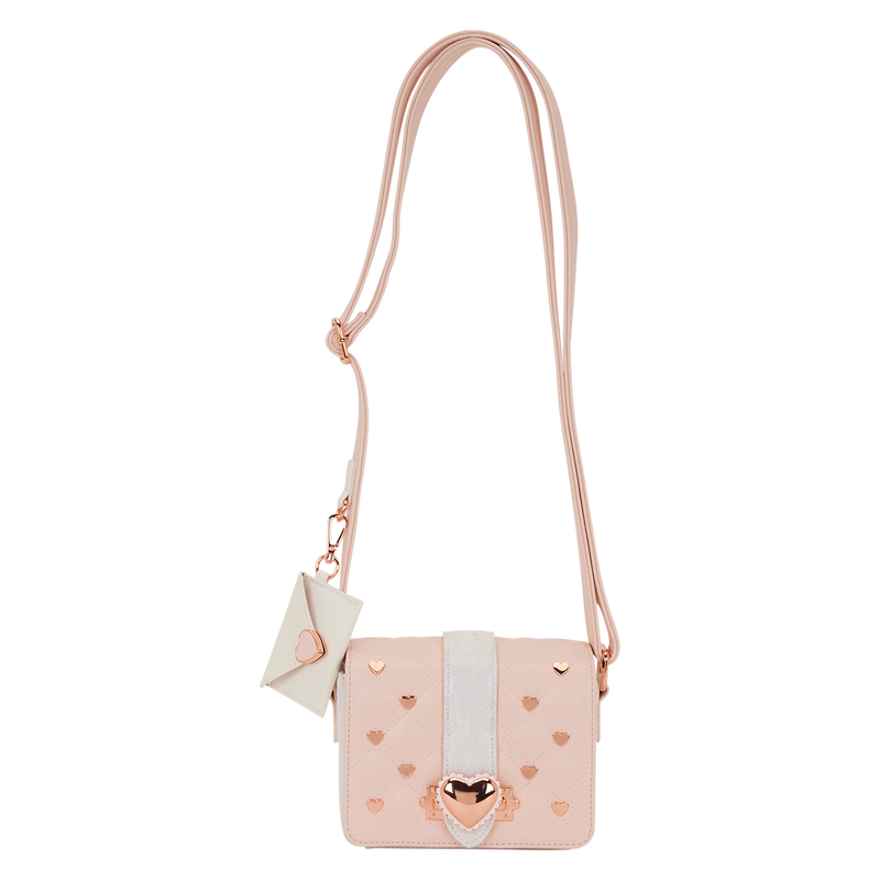 Loungefly Valentine's Day Heart Envelope Crossbody Bag with Coin Bag