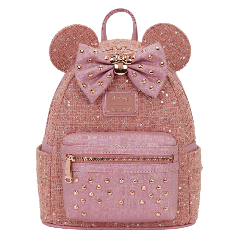 Minnie Mouse Exclusive Glitter Tweed Mini Backpack