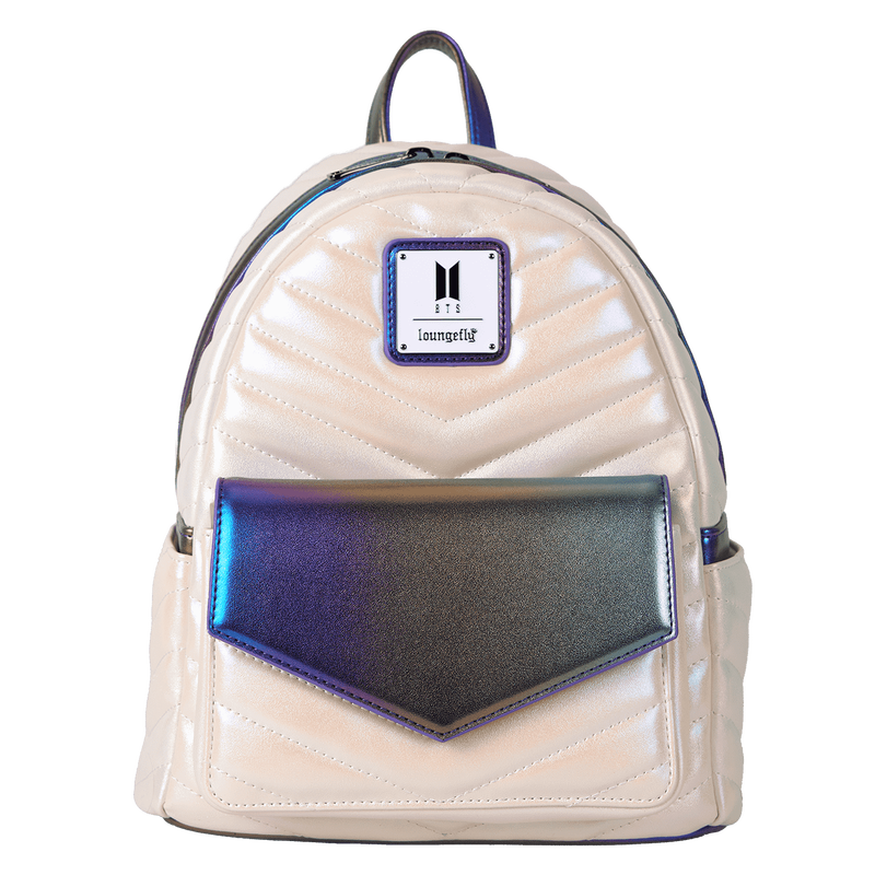 Funko Pop! By Loungefly BTS Iridescent Quilted Mini Backpack
