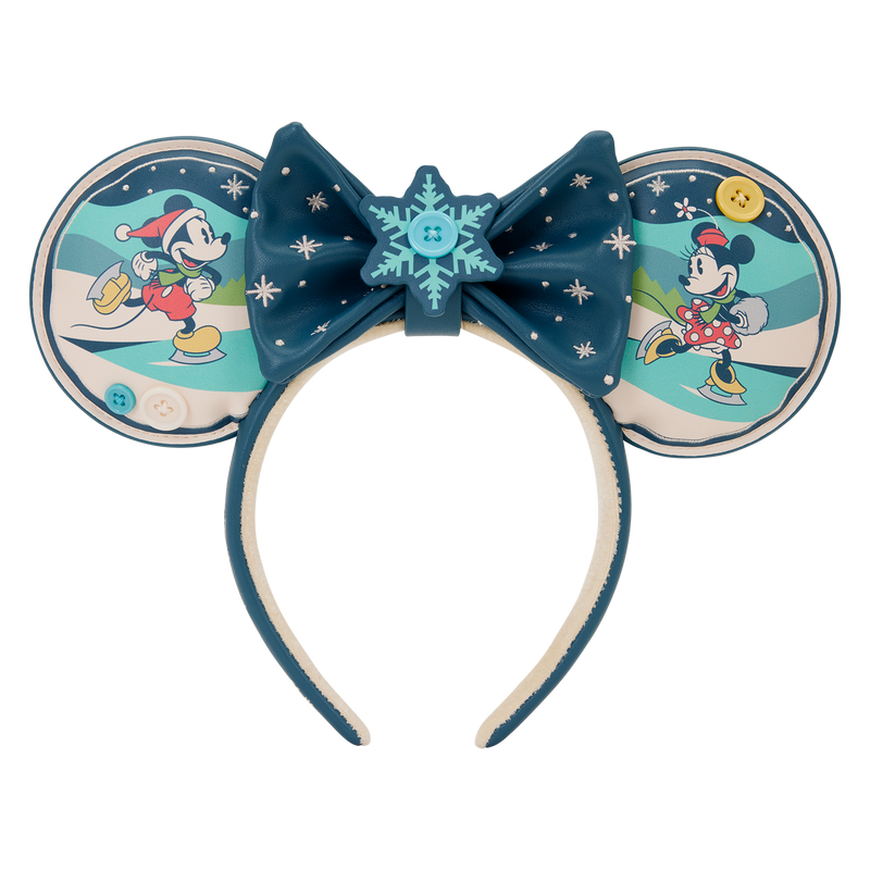 Mickey & Minnie Holiday Ear Headband