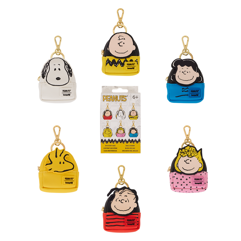 Peanuts Gang Cosplay Mystery Mini Backpack Keychain Charm