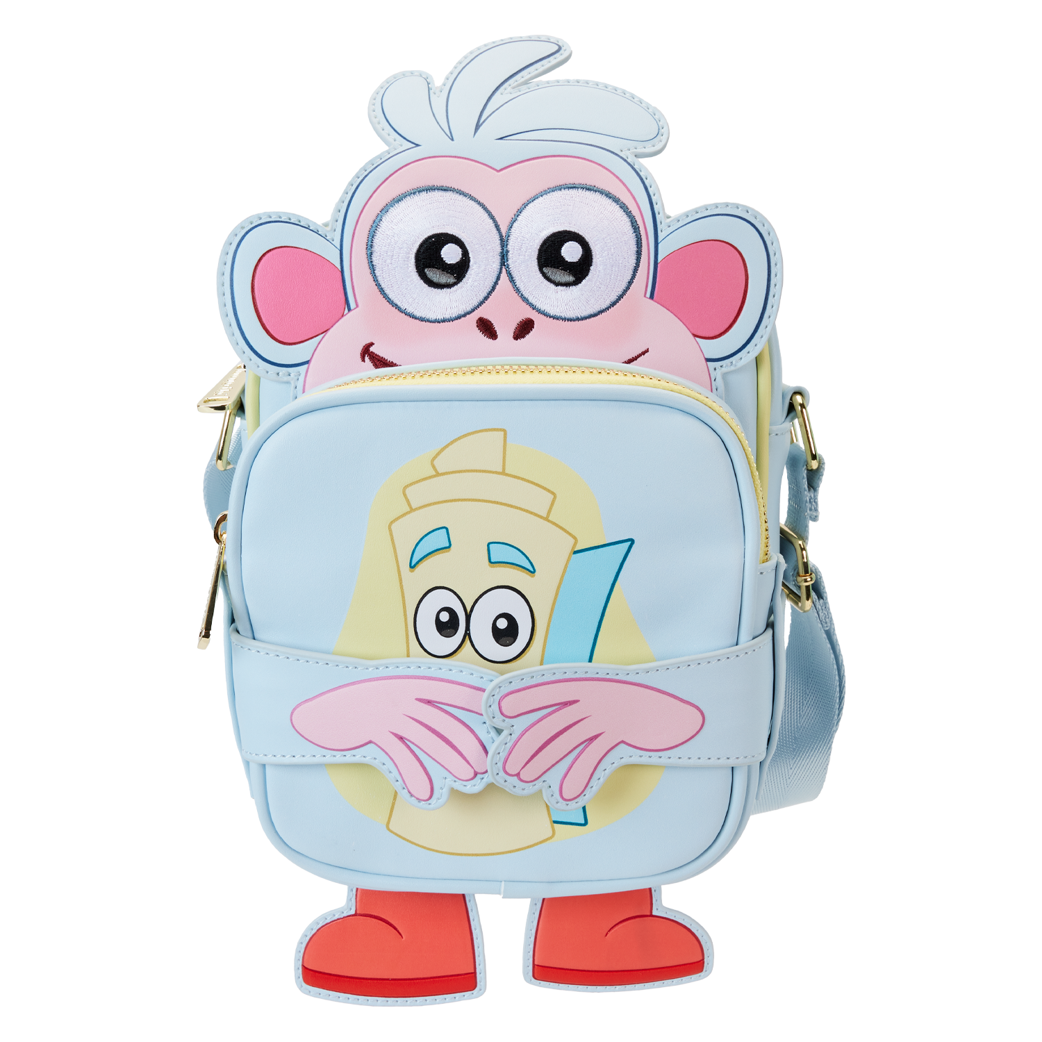 Dora the Explorer Boots Crossbuddies? Cosplay Crossbody Bag with Coin Bag