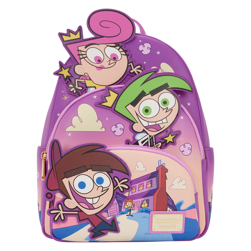 The Fairly OddParents Exclusive Triple Pocket Glow Mini Backpack