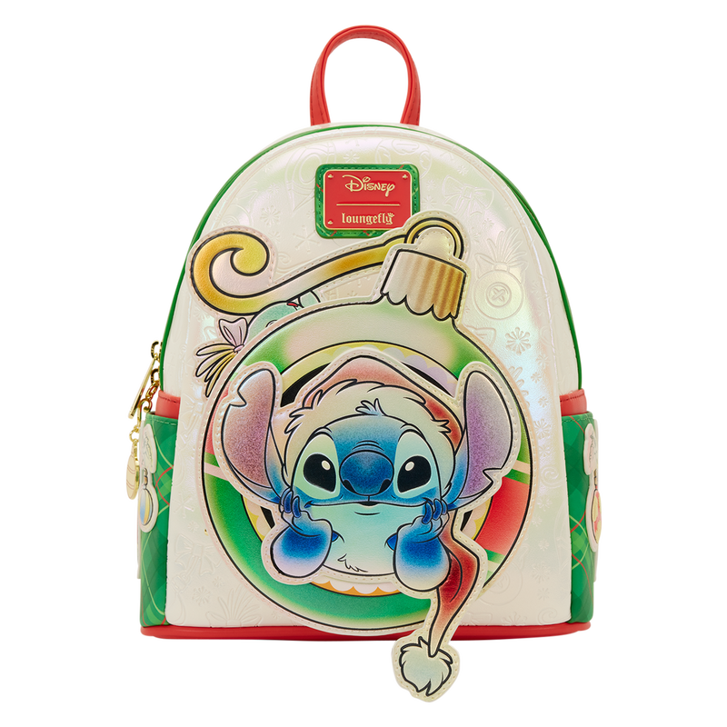 Stitch & Scrump Iridescent Holiday Ornament Mini Backpack