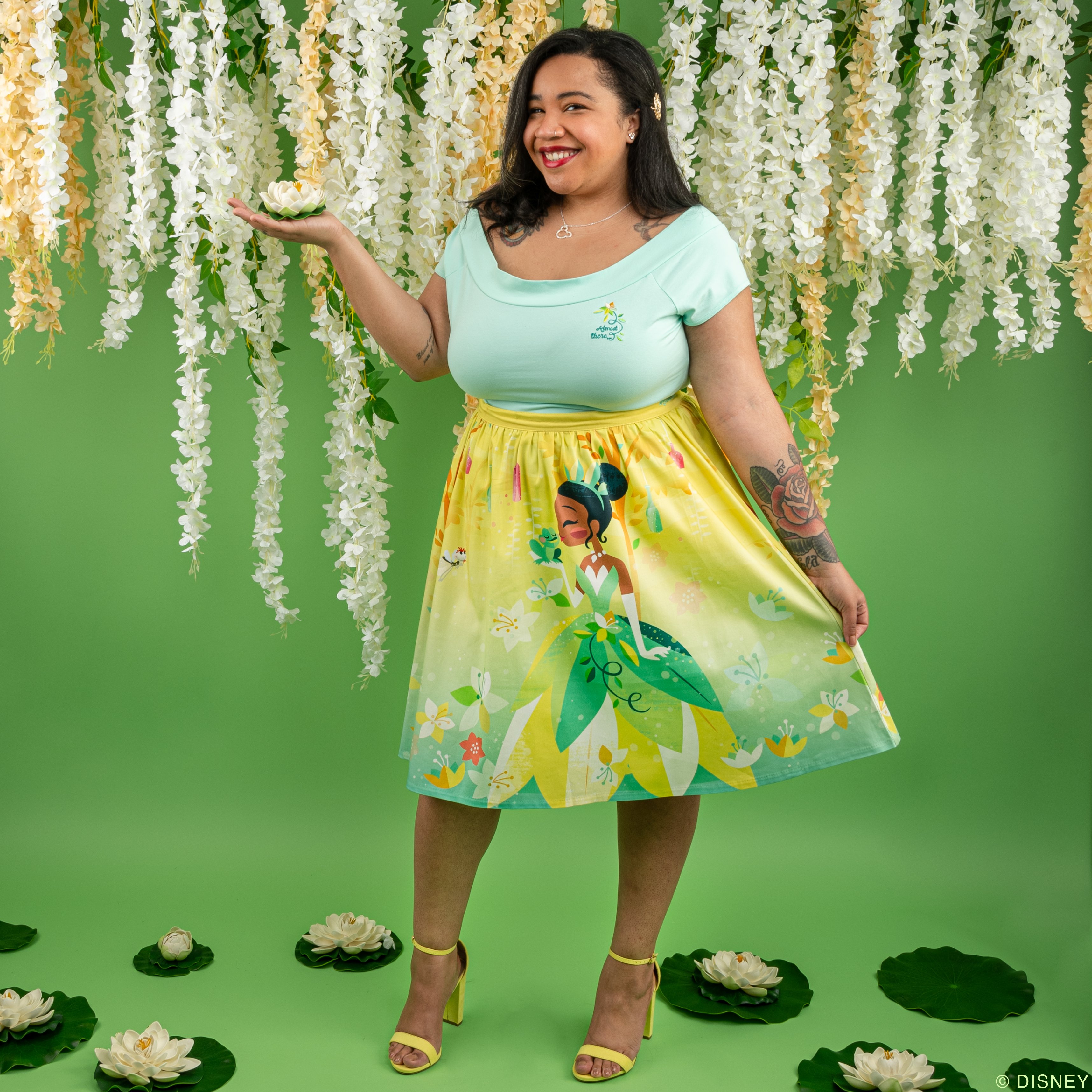 Disney Stitch Shoppe Princess Tiana  Sandy  Skirt