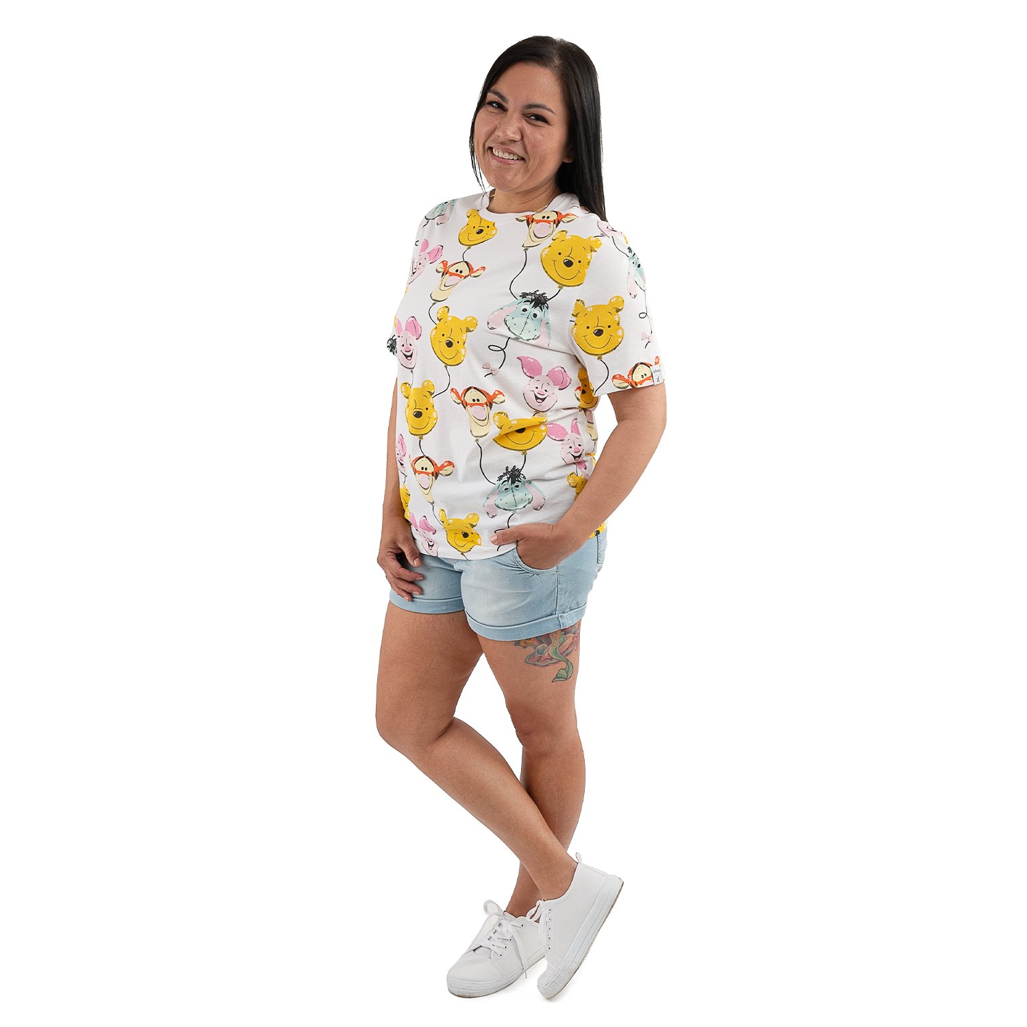 Loungefly Disney Winnie the Pooh & Friends Balloons Print Tee