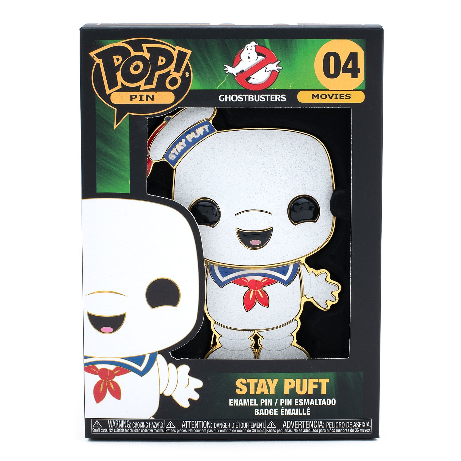 Ghostbusters Stay Puft Funko Pop! Pin