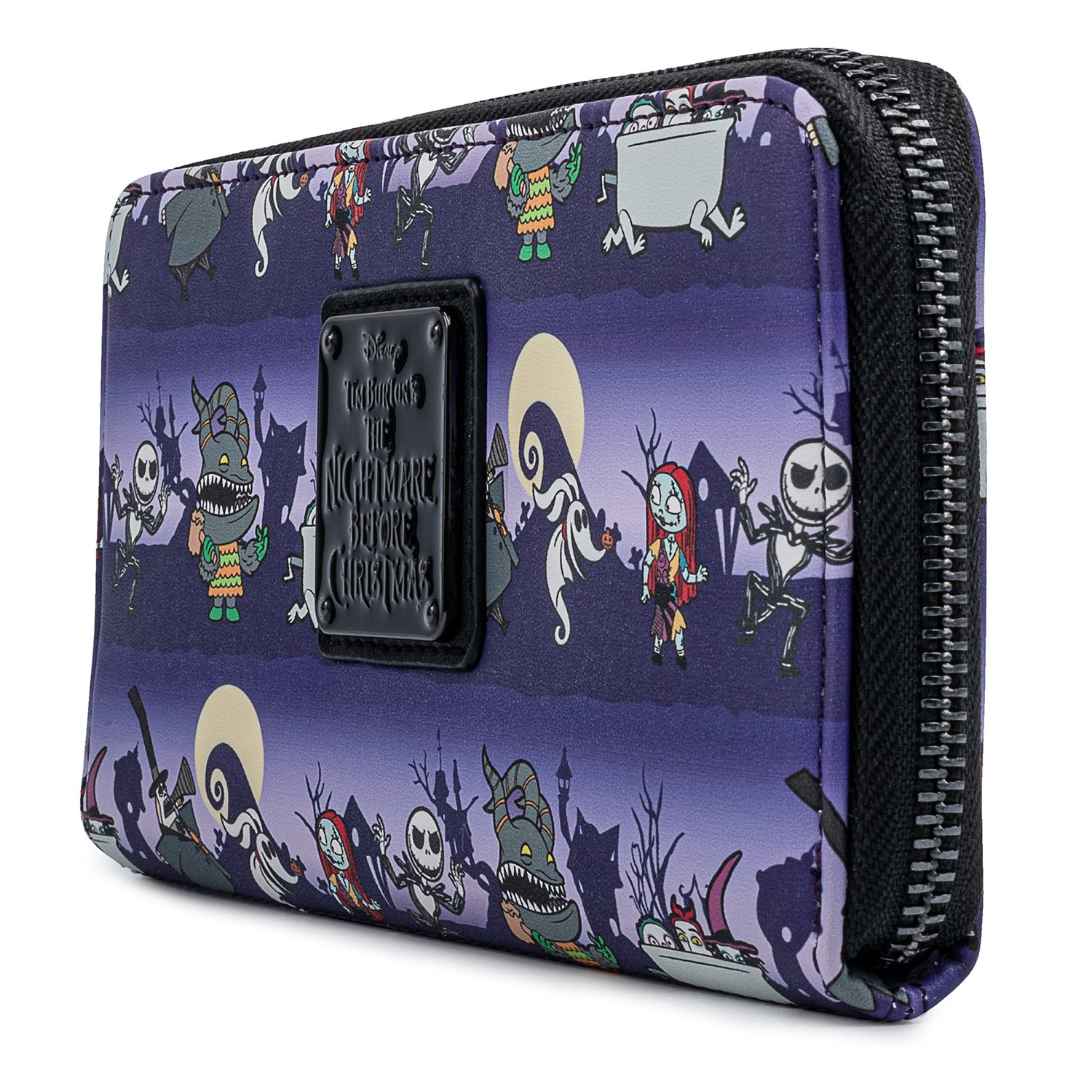 Disney The Nightmare Before Christmas Parade Line Zip Around Wallet