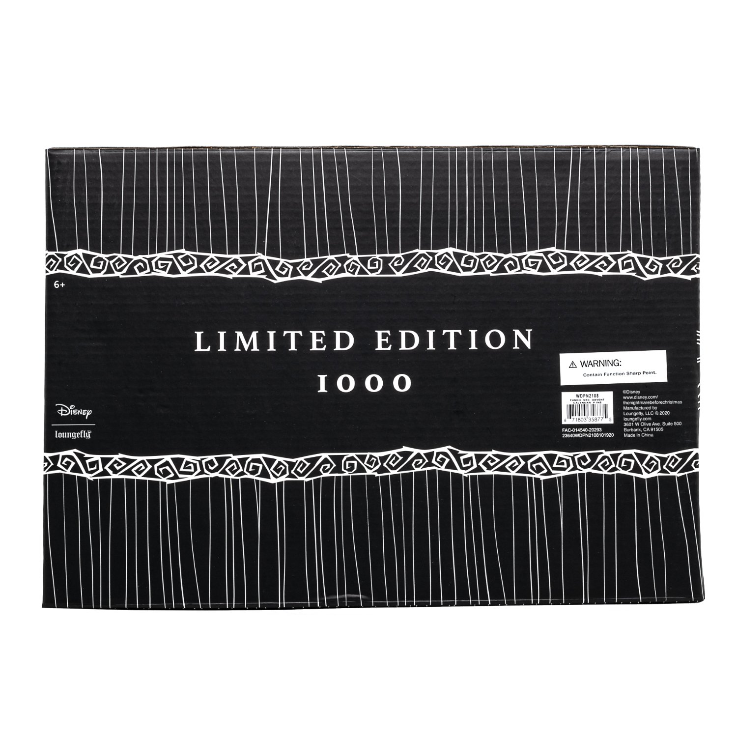 Disney The Nightmare Before Christmas Enamel Pin Advent Calendar