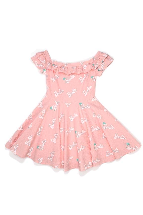 Stitch Shoppe X Barbie™ Palm Tree Logo  Lizzy  Date Night Dress