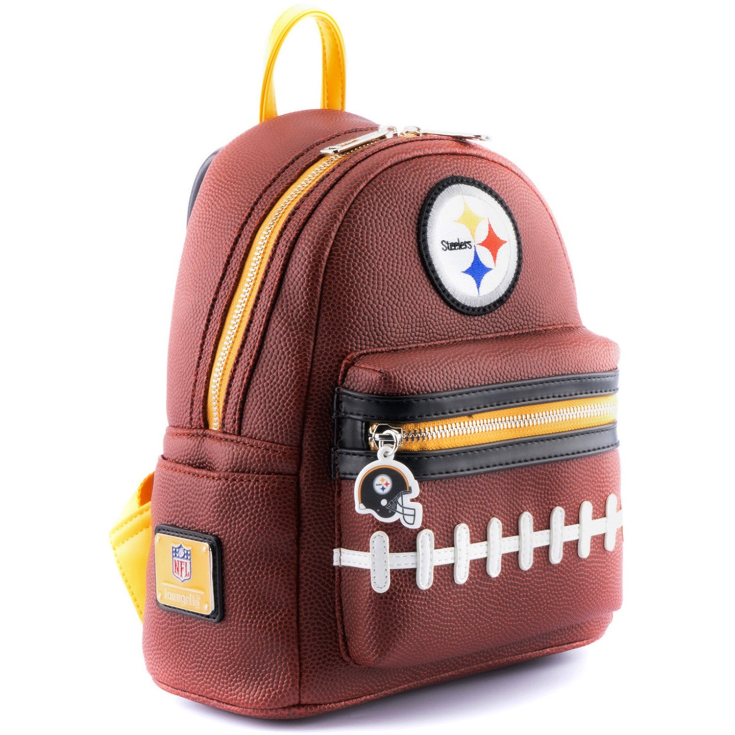 NFL Pittsburgh Steelers Pigskin Logo Mini Backpack