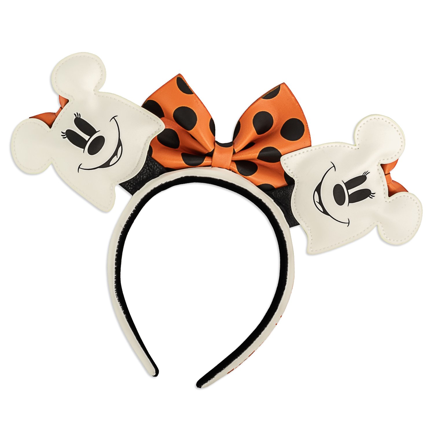 Disney Minnie Mouse Ghost Glow in the Dark Ears Headband