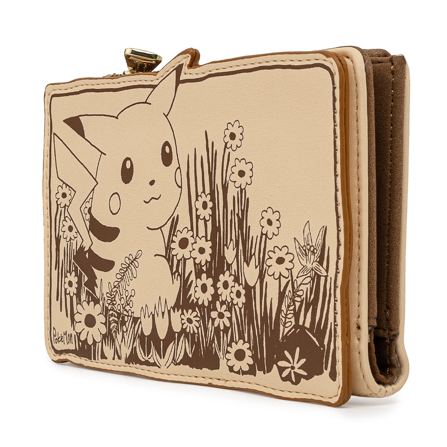Pokémon Pikachu Sepia Flap Wallet