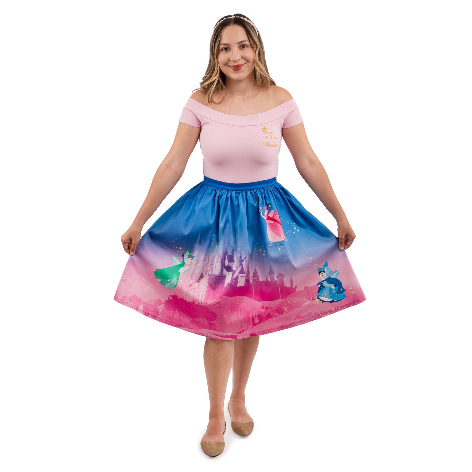 Disney Stitch Shoppe Sleeping Beauty  Sandy  Skirt