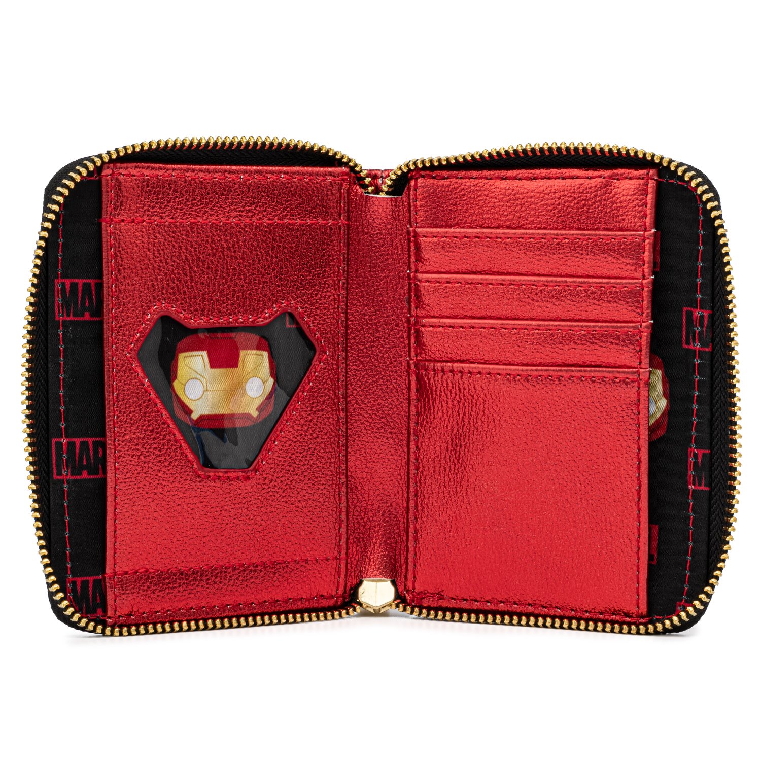 Funko Pop! by Loungefly Marvel Iron Man Zip Around Wallet