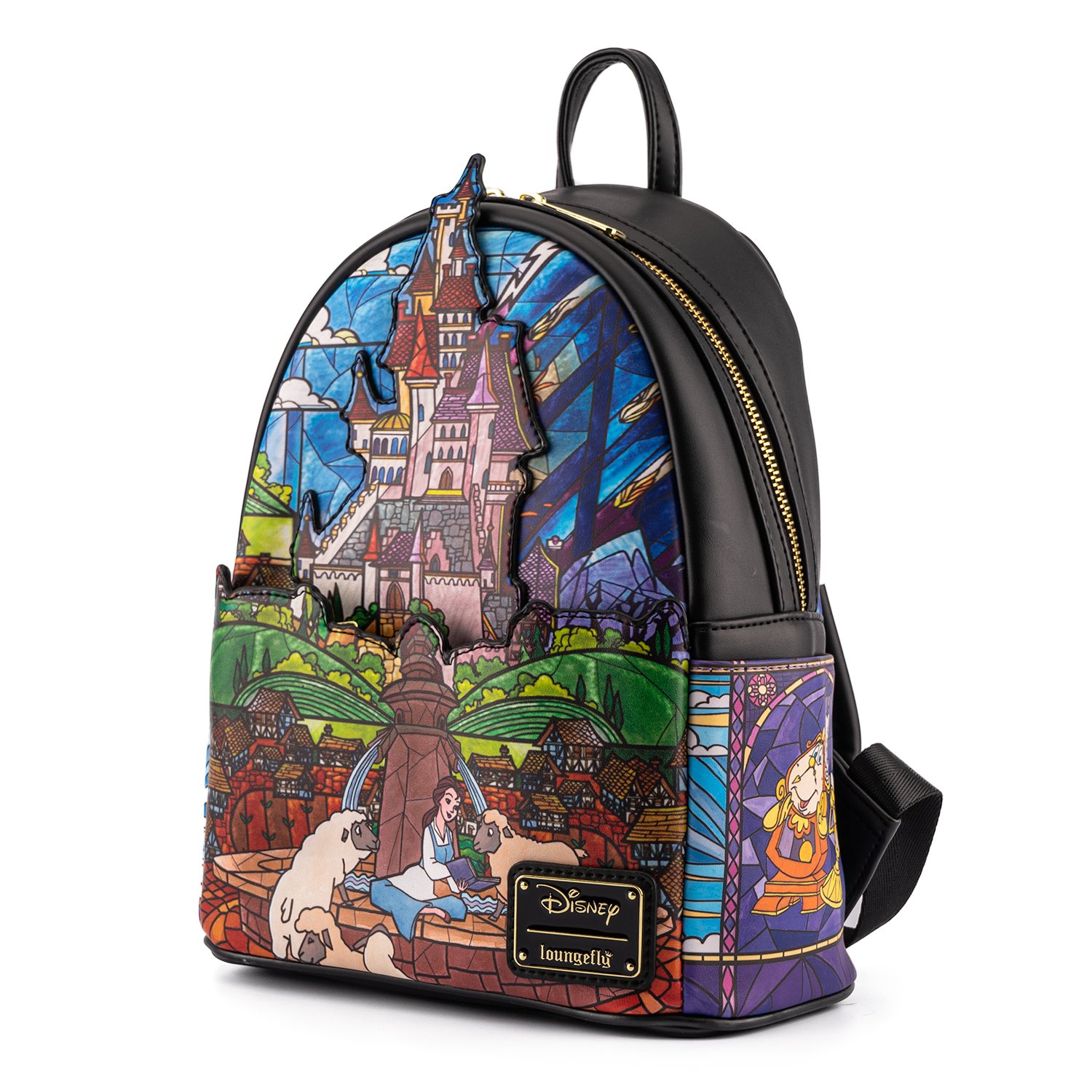 Disney Beauty and the Beast Belle Castle Mini Backpack