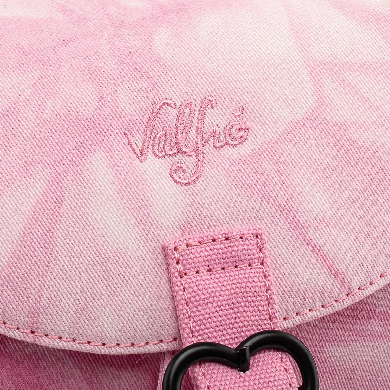 Valfré Lucy Pink Acid Wash Denim Mini Backpack