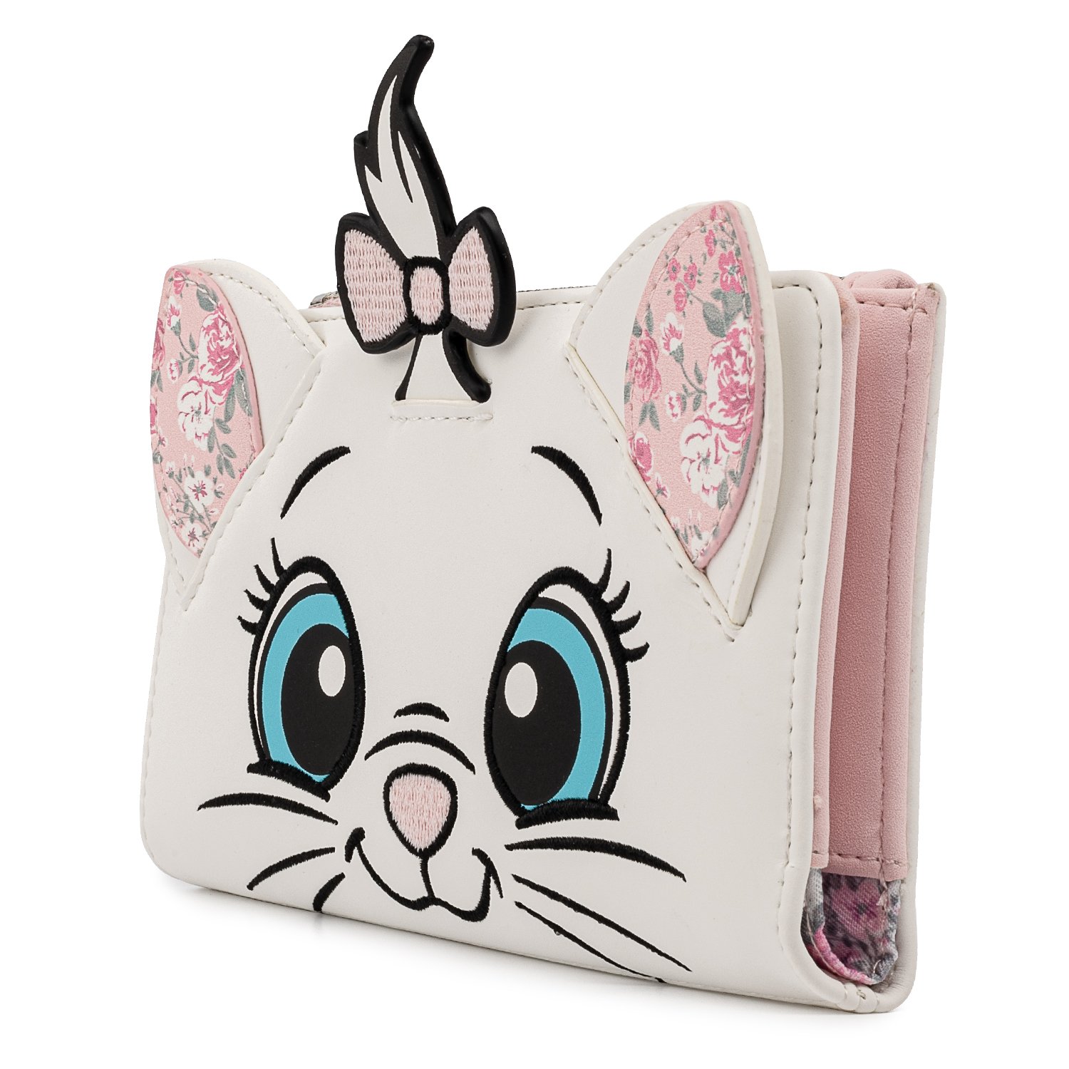 Disney Aristocats Marie Floral Flap Wallet