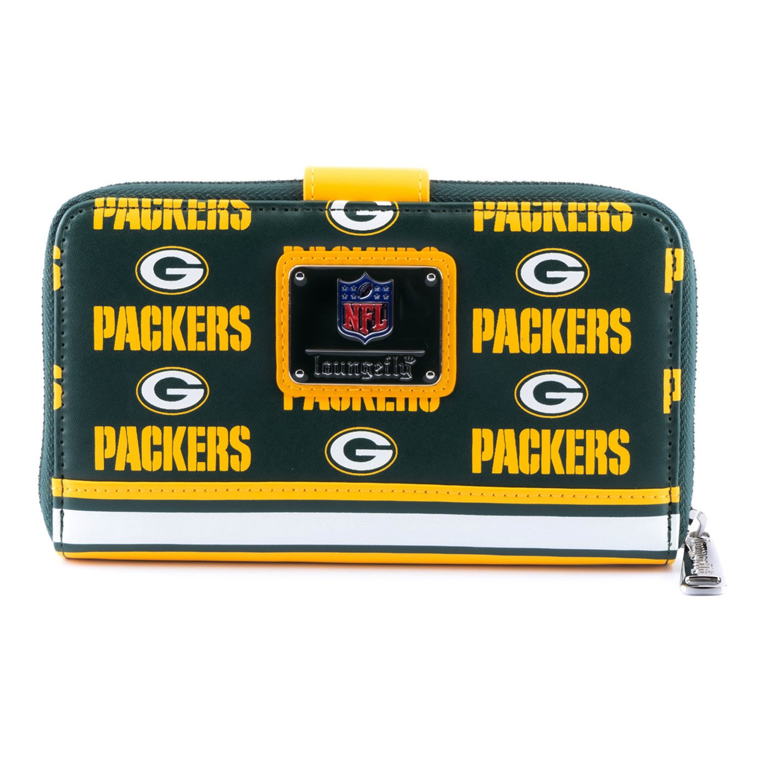 NFL Green Bay Packers Logo Zip Around Wallet