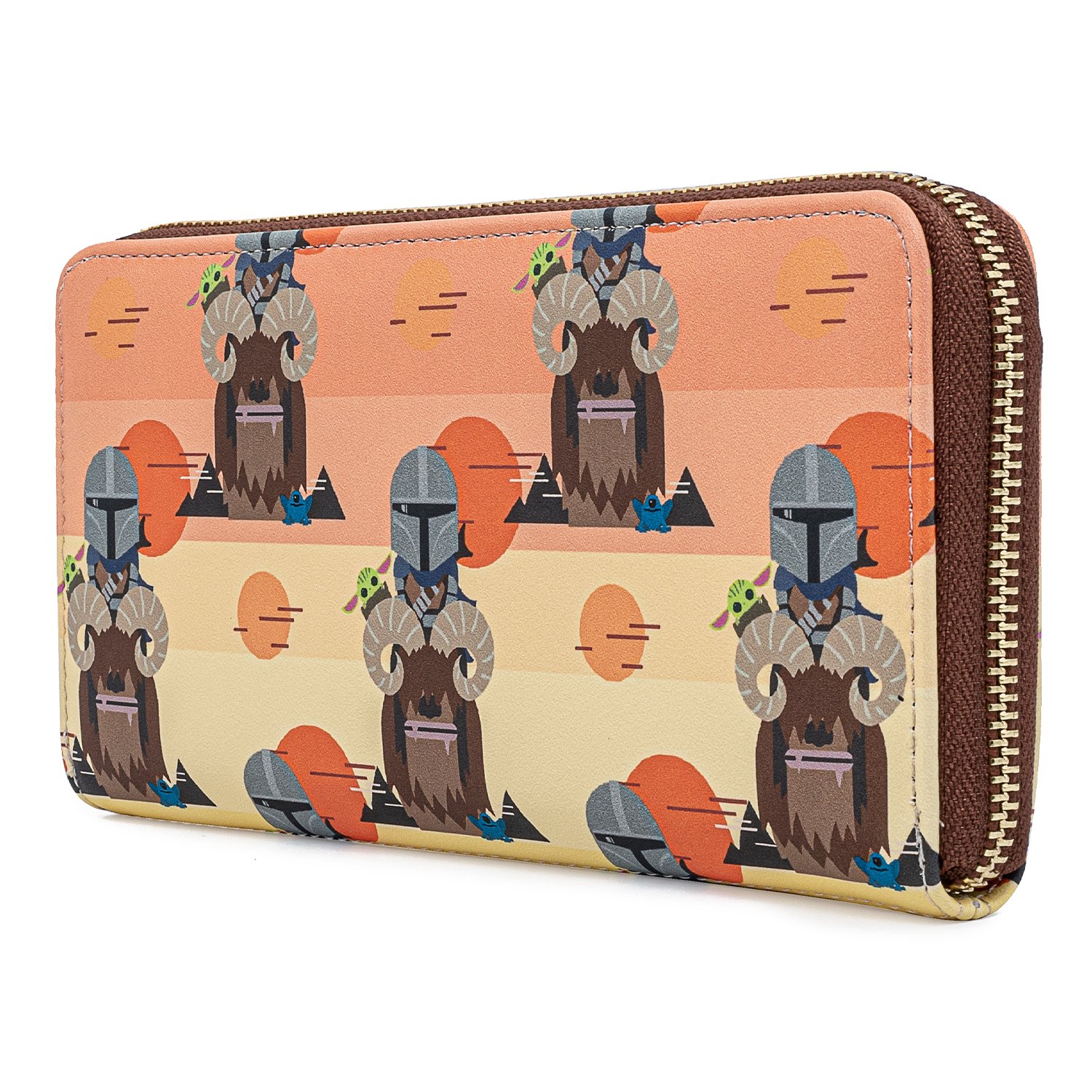 Star Wars The Mandalorian Bantha Zip Around Wallet