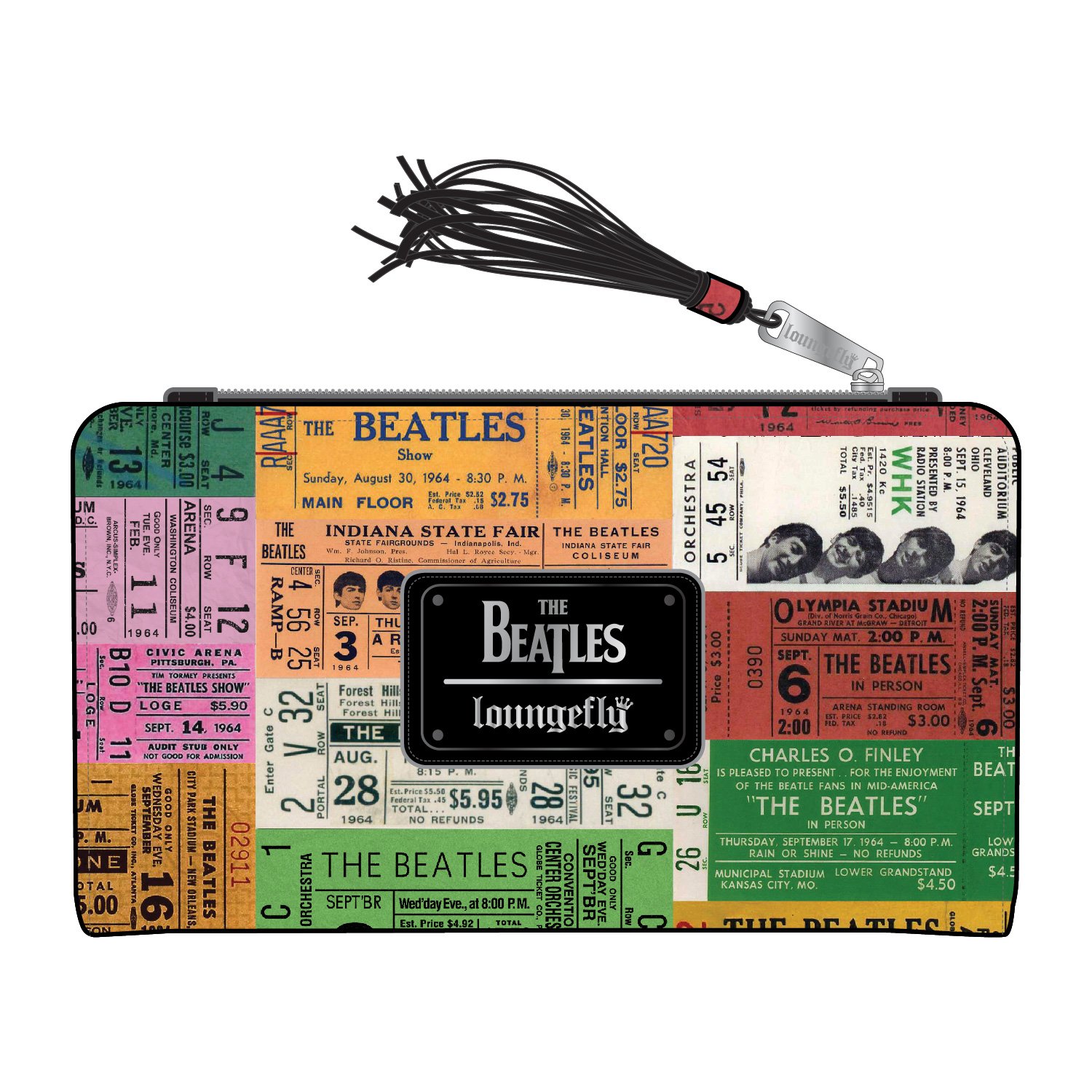 The Beatles Ticket Stubs Flap Wallet