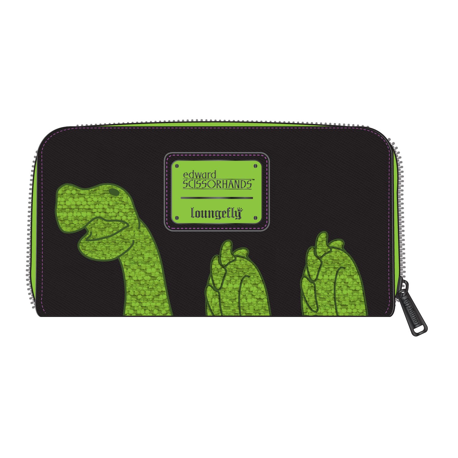 Edward Scissorhands Topiaries Zip Around Wallet