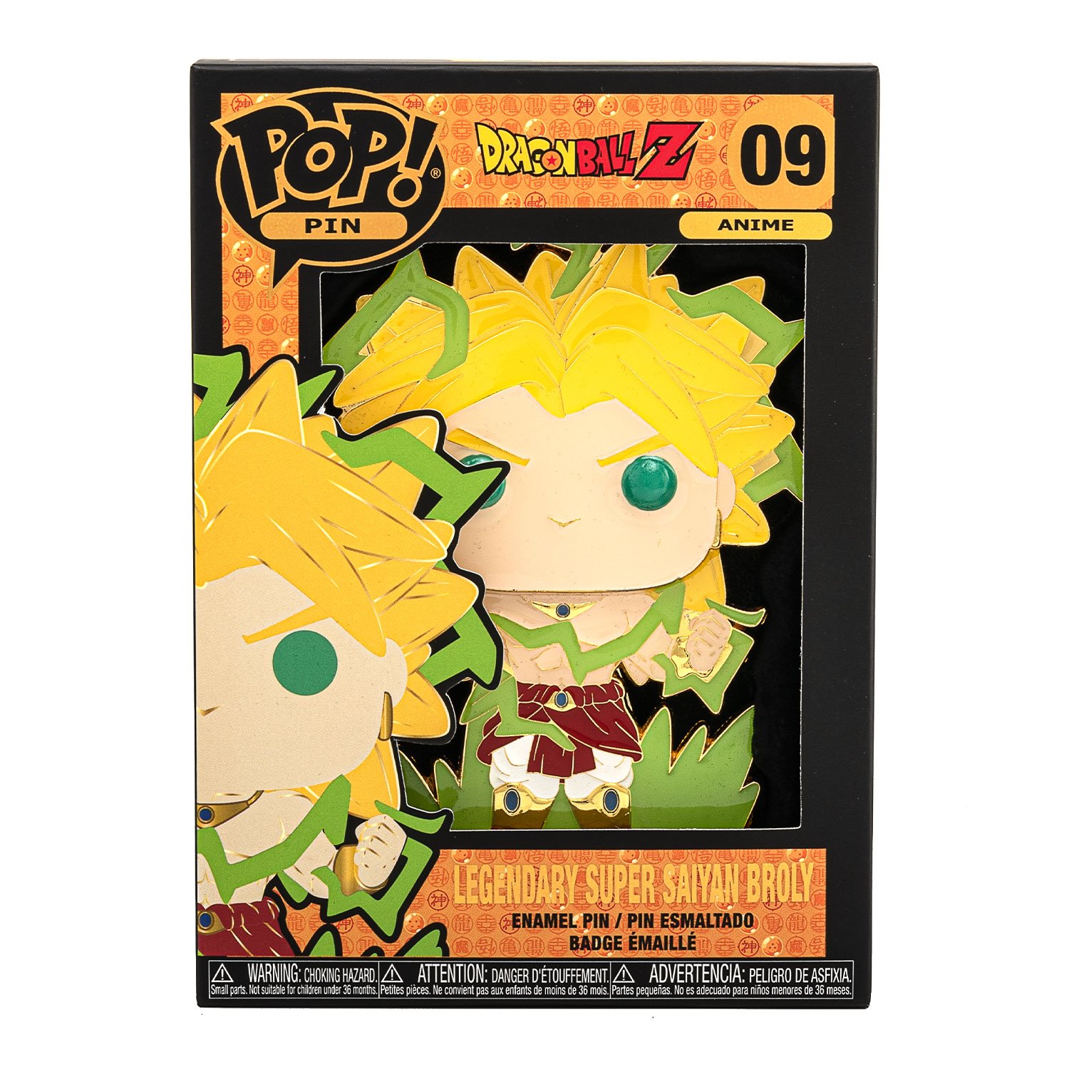 Dragon Ball Z Super Saiyan Broly Funko Pop! Pin