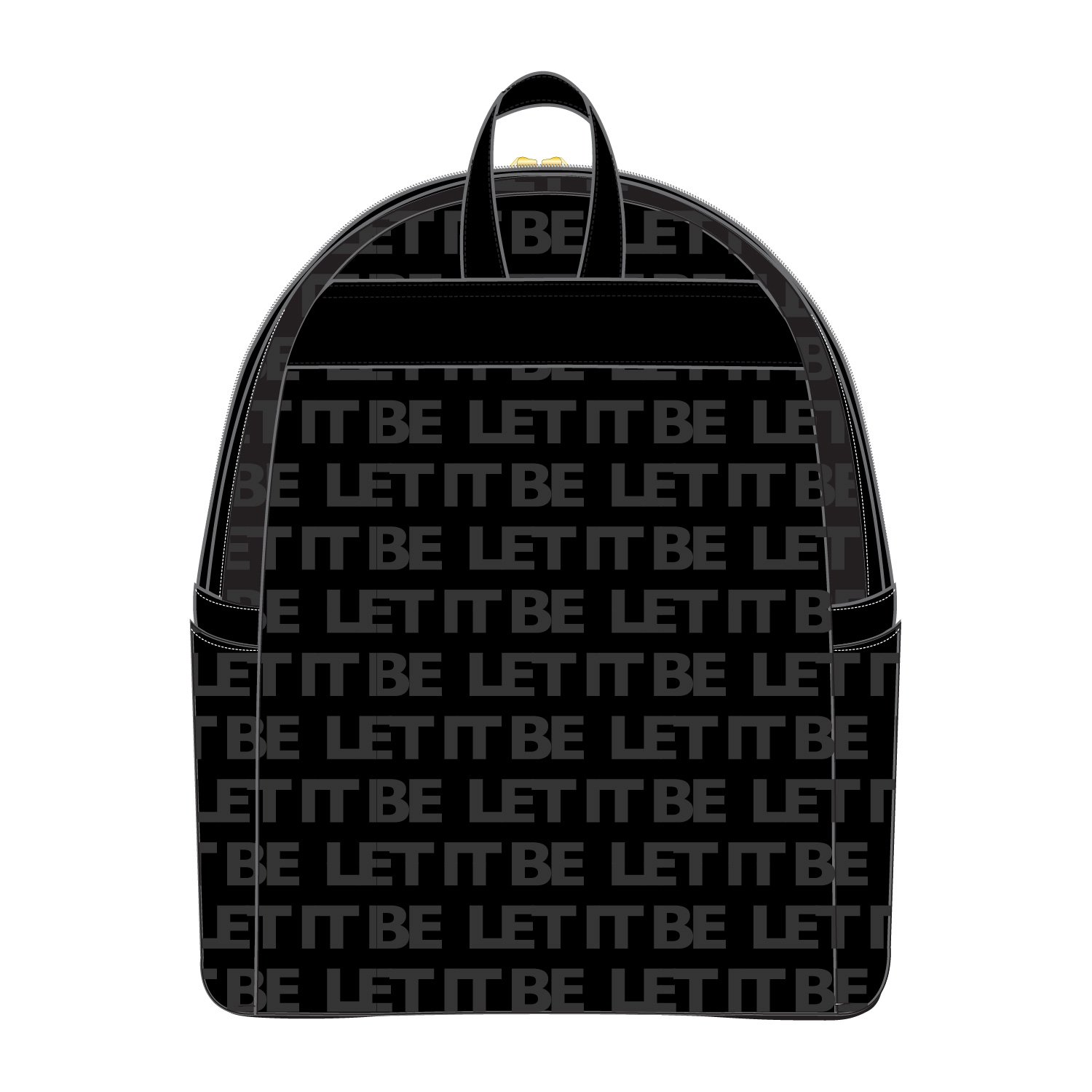 The Beatles Let It Be Vinyl Record Mini Backpack