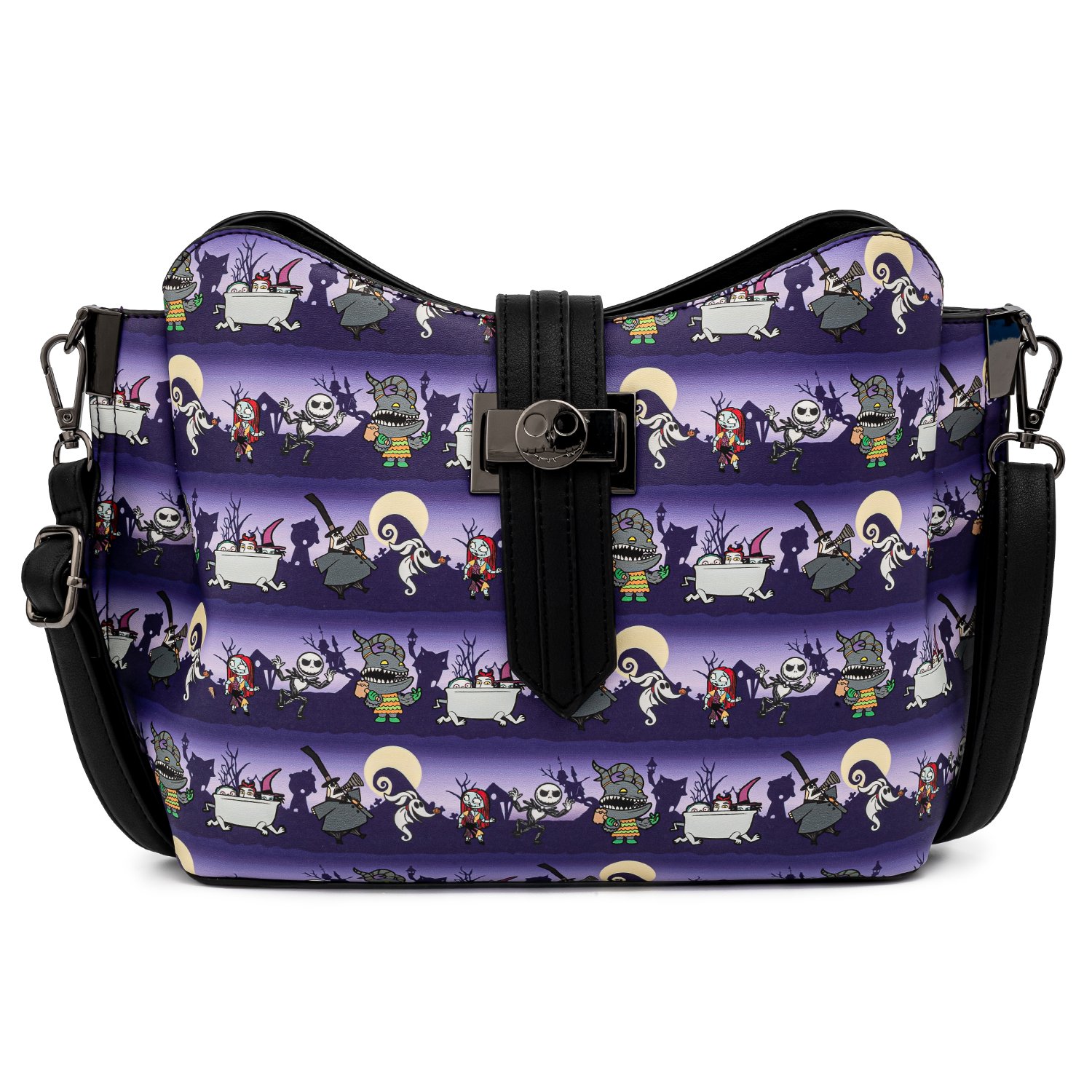 Disney The Nightmare Before Christmas Parade Line Crossbody Bag