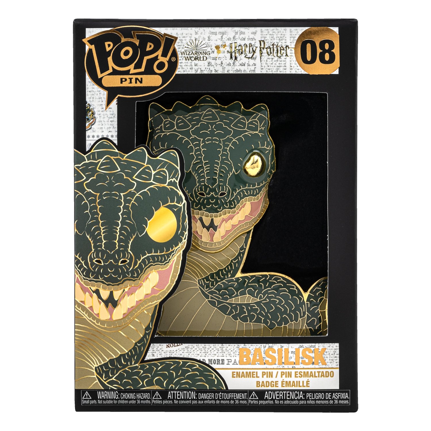 Harry Potter Basilisk Funko Pop! Pin