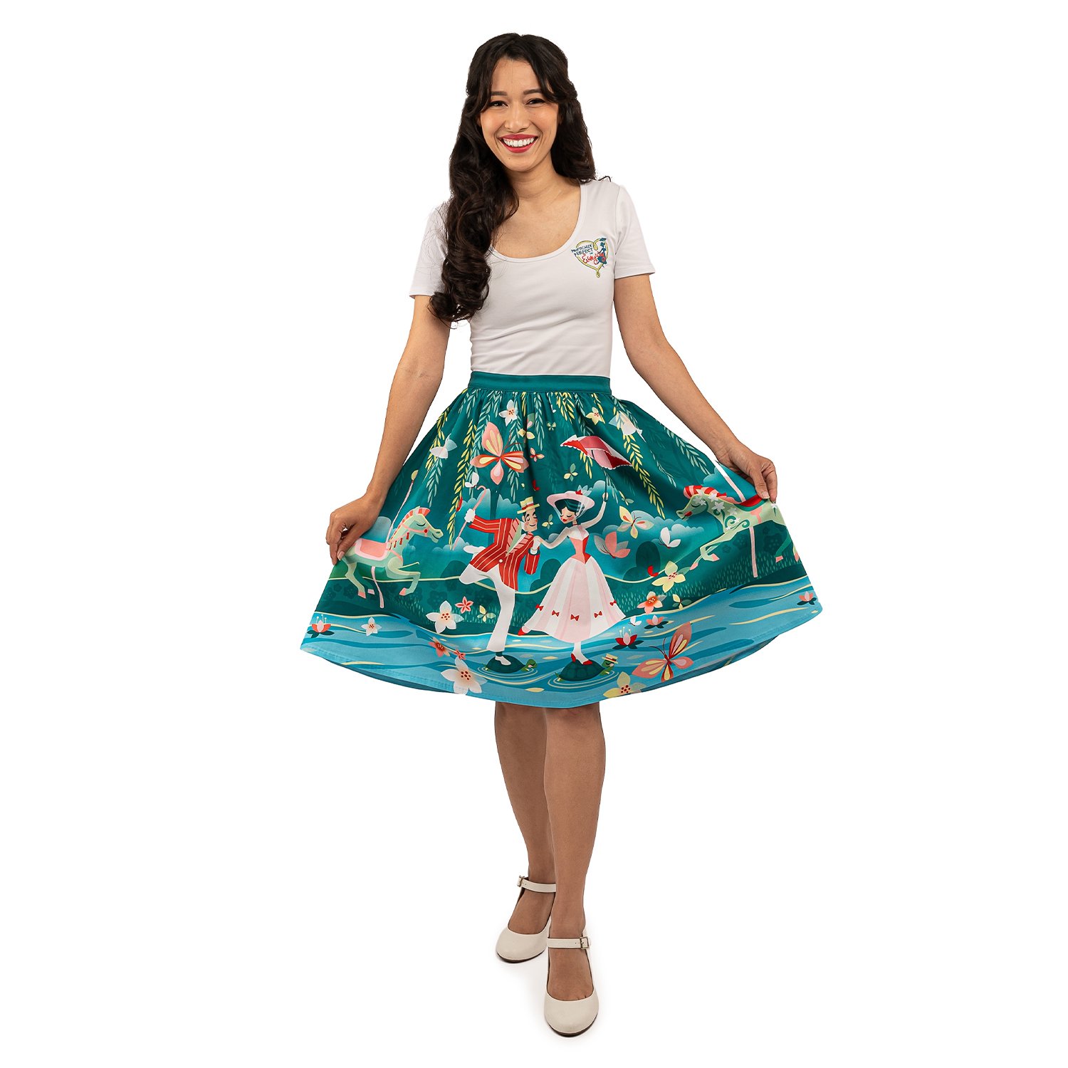 Disney Stitch Shoppe Mary Poppins  Sandy  Skirt