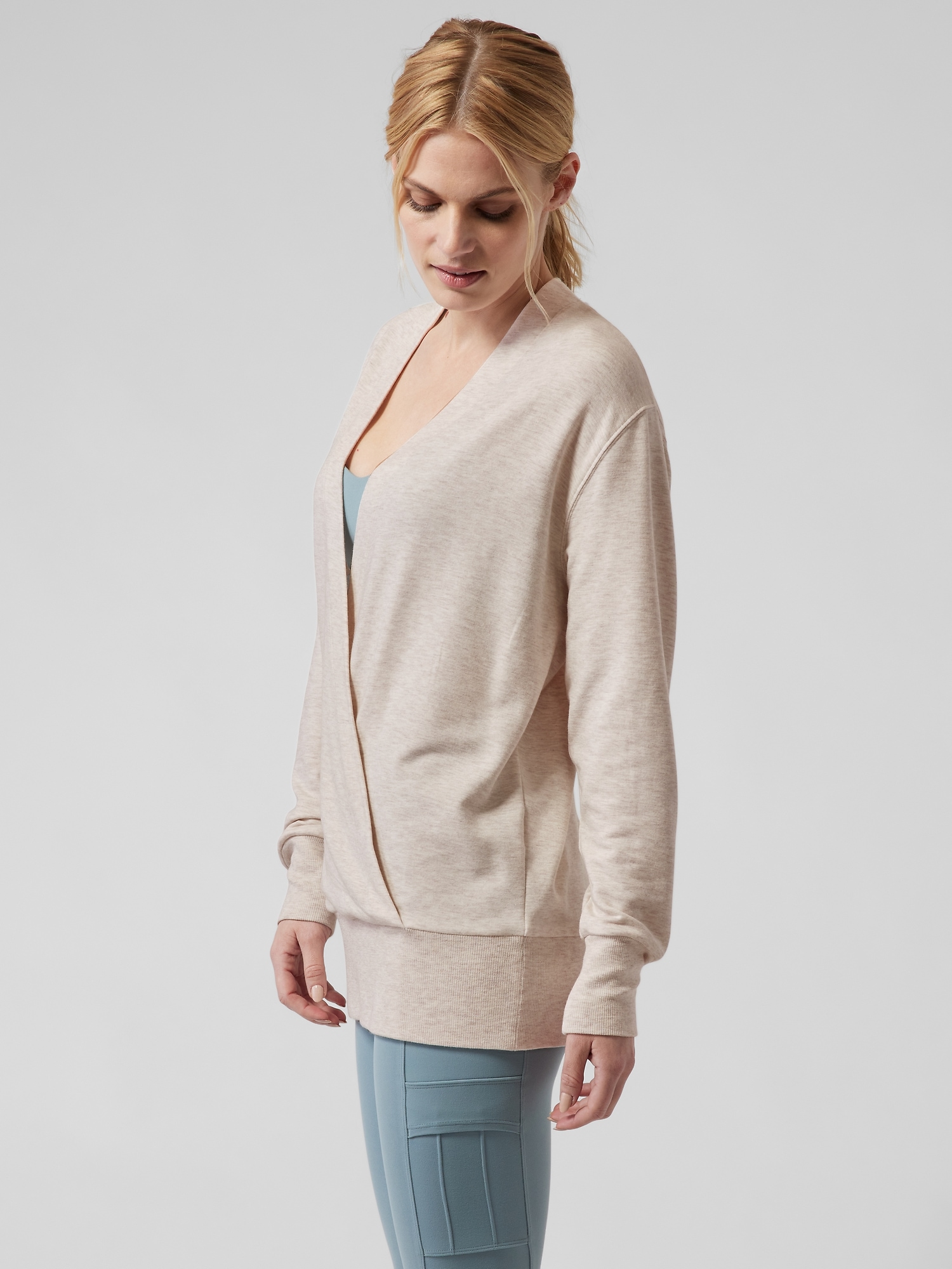 Purana V Wrap Sweatshirt